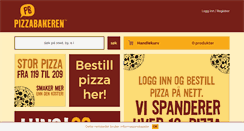 Desktop Screenshot of pizzabakeren.com